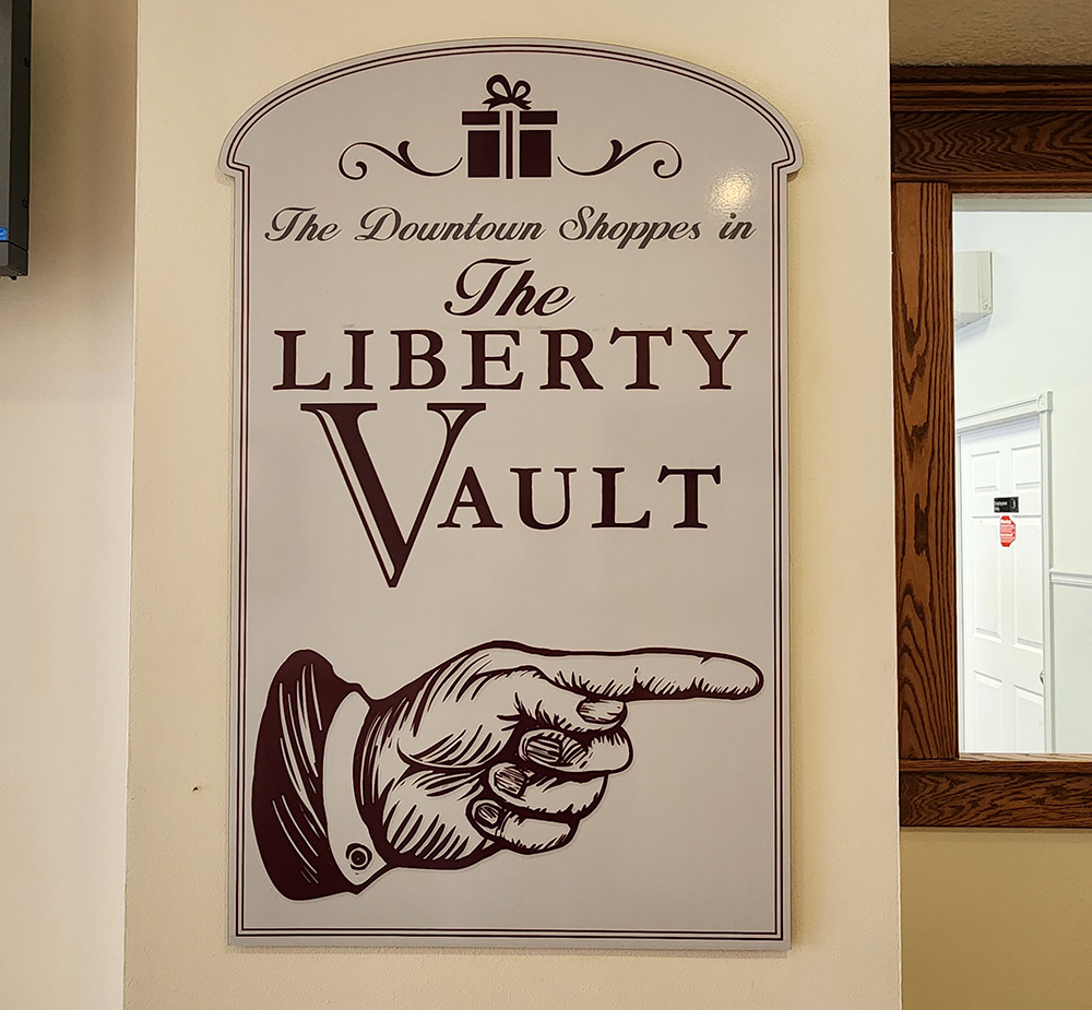 Legacy Studio front sign
